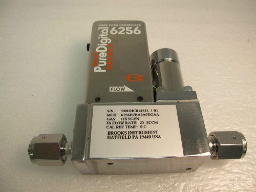 Brooks instruments  6256  mass flow controller  oxygen for sale