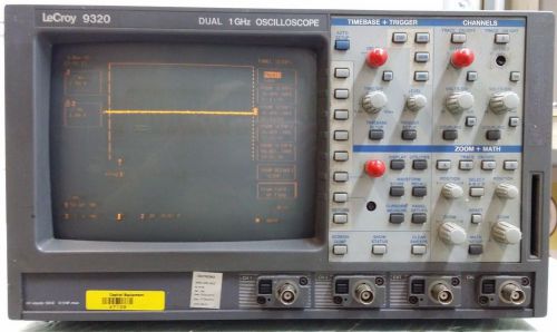 LeCroy 9320 DUAL 1GHz OSCILLOSCOPE