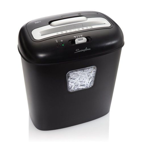 Swingline DUO 12 Sheet Super Cross-Cut Shredder - CD, Card Shredder 1757394