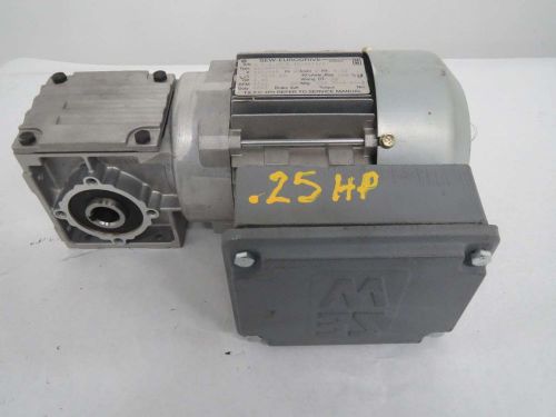 SEW EURODRIVE WA20DT71K4 0.25HP 230/460V 1700/207RPM GEAR 8.21:1 MOTOR B377813