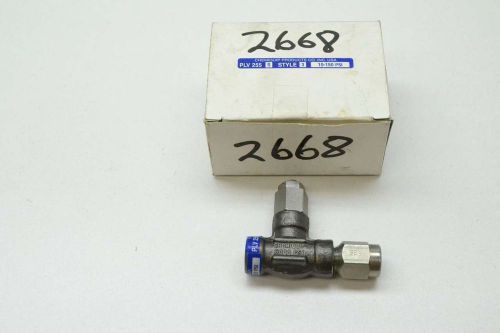 NEW CHEMIQUIP PLV255S 10-150PSI PRESSURE LIMITING SNUBBER VALVE D405920