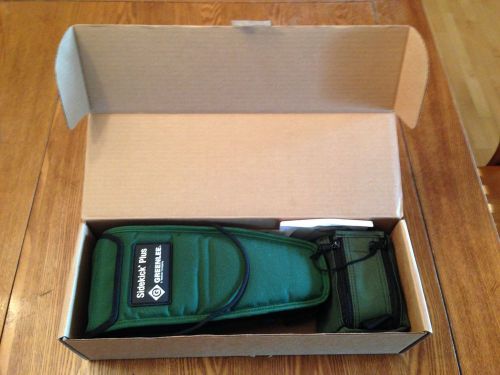 GREENLEE TEMPO SIDEKICK PLUS DIGITAL STRESS LEAKAGE TELECOM TEST SET 1155-5005