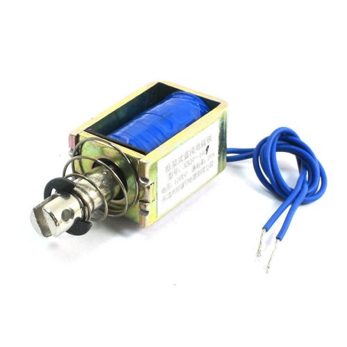 DC 12V 10mm 5Kg Electric Electromagnet Solenoid Open Frame Push Pull XRN-1039