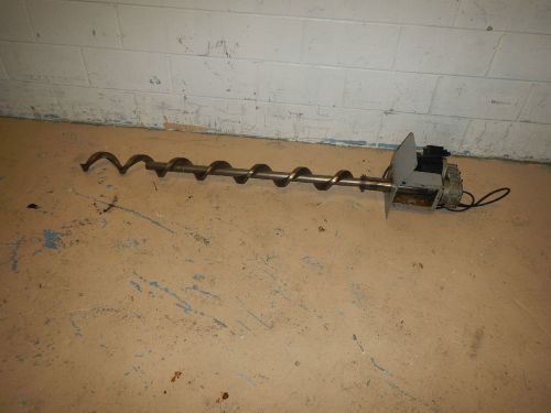 Bison 0-16-500-9117 Electric Conveyor Auger 230V 143Rpm