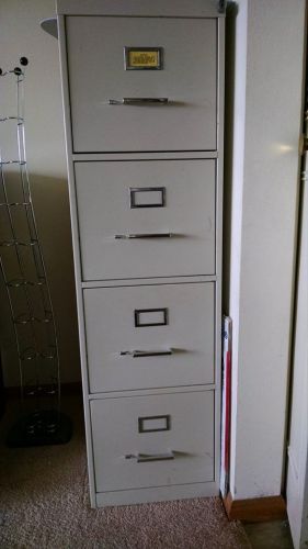 Vertical File - 15&#034; x 22&#034; 49&#034; Steel 4 Drawer