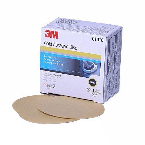 3M 01010 Hookit Gold 3&#034; P800A Grit Disc