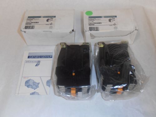 Lot of 2 Telemecanique CA3 DN40BD Control Relay Contactor 4 NO 24 VDC New