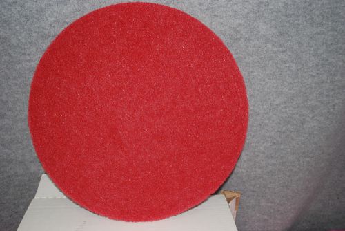 1-case of 5 / premiere 17&#034; standard red floor buffing pads #4017 (#s5181) for sale