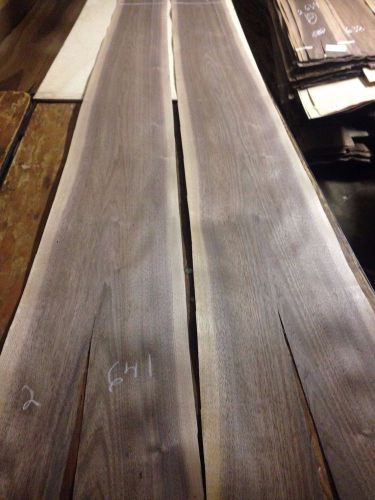 Wood Walnut Veneer 100X10,11,   total  2 pcs RAW VENEER N641.Rustic nutts