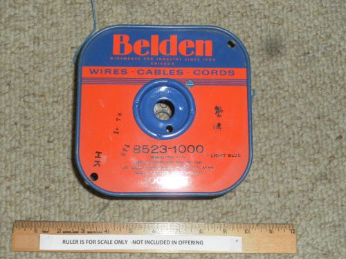 Belden 8523  20 awg mil spec w76b 1000 ft hook up wire  max 1000 volts, nos for sale