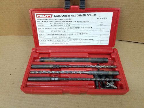 Hilti Kwik-Con II+ Hex Driver Deluxe, #002350973