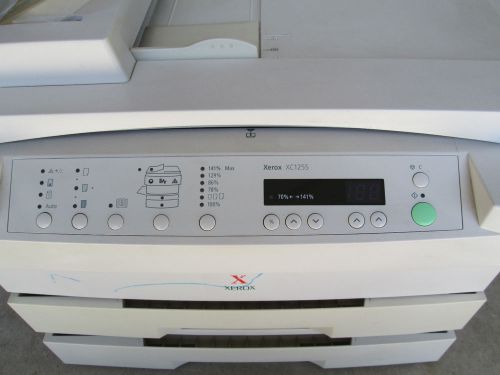 The Xerox XC1255 COPIER