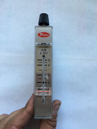 DWYER RMA-12-TMV APF FLOWMETER x 100-1000CC/MIN TOP MOUNTED VALVE