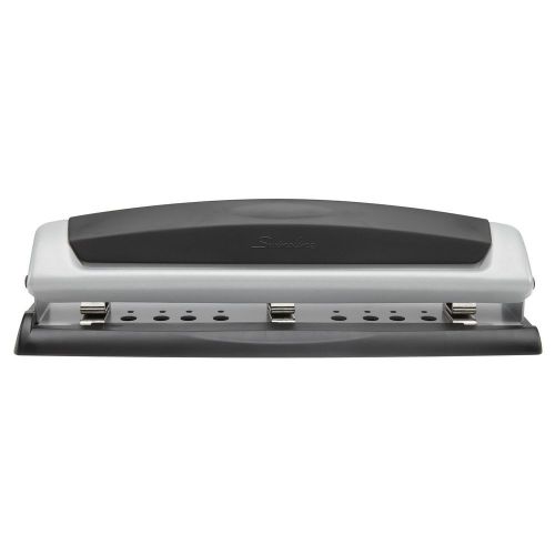 Desktop Hole Puncher, 2-3 Holes,Adjustable Centers,Fits Upto 10 Sheets Swingline