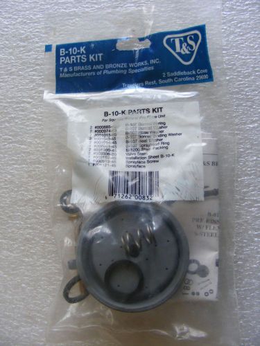 T&amp;S B-10-K Restaurant Warewashing PARTS KIT NEW IN FACTORY Sealed BAG