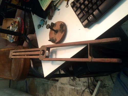 RARE Very Old-CIVIL WAR ERA ? SURVEY TRANSIT STICK/ROD GRADE-Marked US on it!