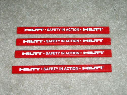 LOT OF 5  HILTI CONSTRUCTION CARPENTER FRAMER PENCILS, BRAND NEW