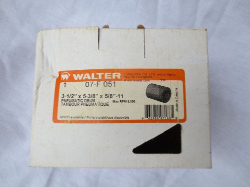 Walter Sanding Drum Pneumatic Pump Sleeve 3 1/2&#034; x 5 3/8&#034; x 5/8&#034; - 11 (07-F 051)