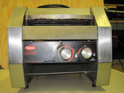 Hatco conveyor toaster tq-300 electric 208v 1ph 1745w nsf approved tq300 unit #1 for sale