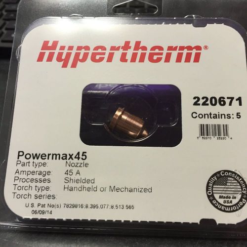 HYPERTHERM #220671 45 AMP TIP