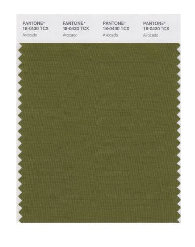 PANTONE SMART 18-0430X Color Swatch Card, Avocado