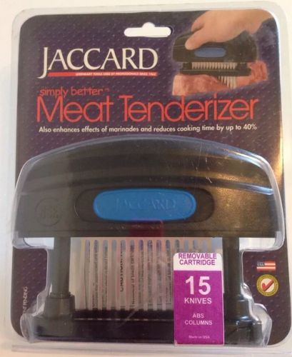 Black Jaccard 15 Blade Meat Tenderizer for Beef, Chicken, Pork, Veal New!