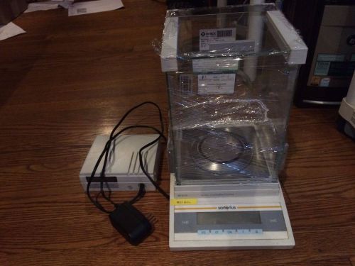 Sartorius analytical lab scale digital balance BP211D delta range 0.01 mg clean