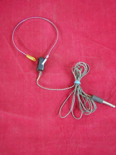 RADIOEAR B-70 A 944 BONE TRANSDUCER VIBRATOR OSCILLATOR CONDUCTOR HEADSET VNTG