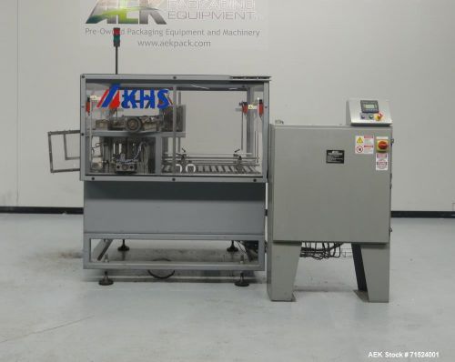 Used- khs model 2302 servo driven tray stacker. can handle maximum package dimen for sale