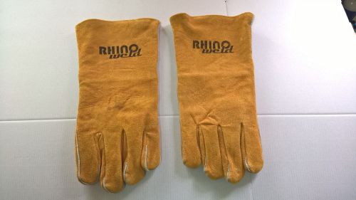 WELDING GLOVES RHINO WELD.HEAVY DUTY WELDERS GAUNTLET