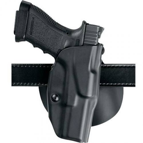 Safariland ALS S&amp;W M&amp;P Shield Paddle Holster RH STX Plain Black 6378-179-411