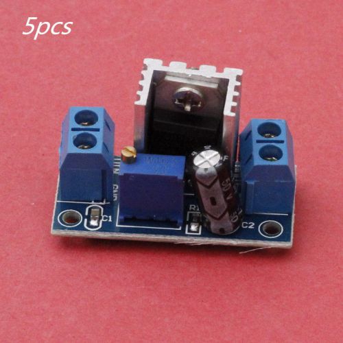 5pcs LM317 DC-DC Converters Buck Power Module Adjustable Linear Regulator Module