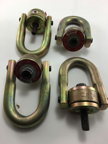 1 lot crosby ball bearing swivel fixture lifting eye 2500 working load for sale