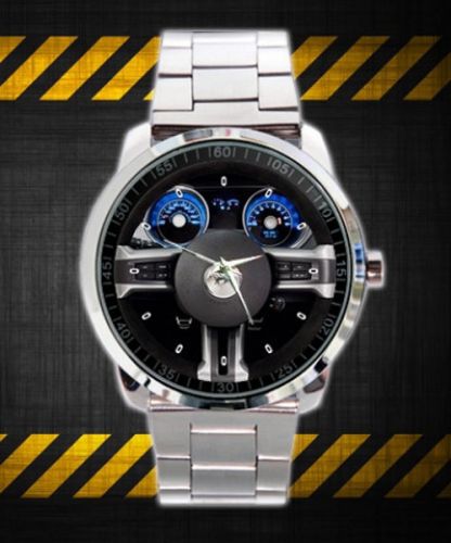 31 NEW 2012 Mustang Bos 302 Steering Sport Watch New Design On Sport Metal Watch