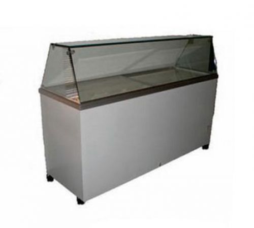 SELECT FCDC-9SG 70&#034; ICE CREAM DIPPING DISPLAY CABINET 18.5 CF 0° F- 38° F GELATO