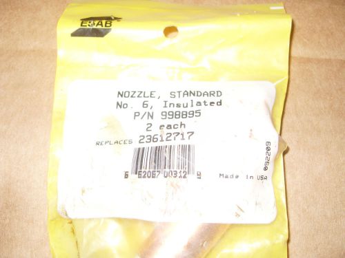 998895 Nozzle,  998895, PK 2 ESAB