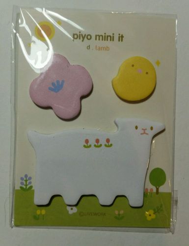 Sheep sticky notes, post it, kawaii, penpal, planner,