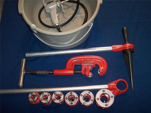 Ridgid OO-R Pipe Threading Set New Oiler Reamer Pipe Cutter 00-R 36375 00R 00-R