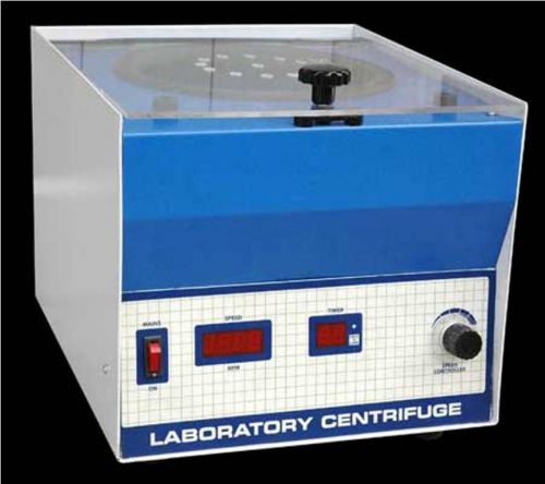 RECTANGULAR CENTRIFUGE WITH DIGITAL TIMER  : 4 x 15ml tubes