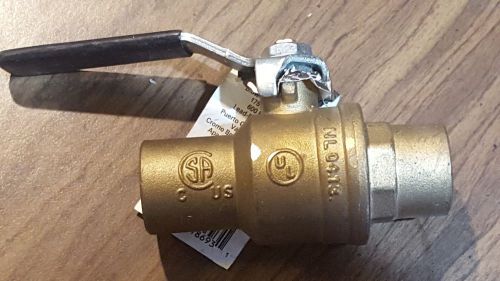 Ball valve full sweat 3/4&#034; lf national brand alternative ball valve #829 for sale