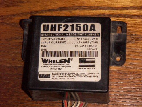 Whelen UHF-2150A UHF2150A highbeam headlight flasher universal Bi-Directional NR