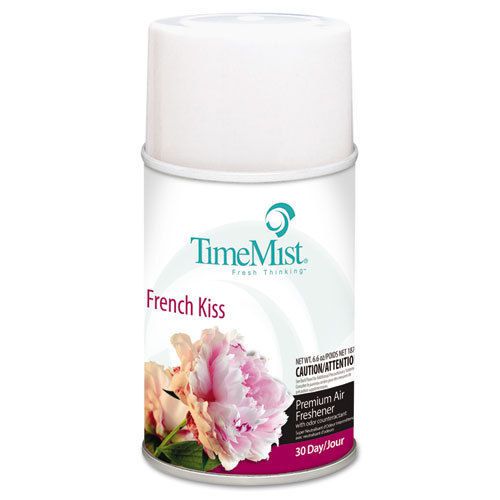 &#034;Metered Aerosol Fragrance Dispenser Refills, French Kiss, 6.6oz, 12/carton&#034;