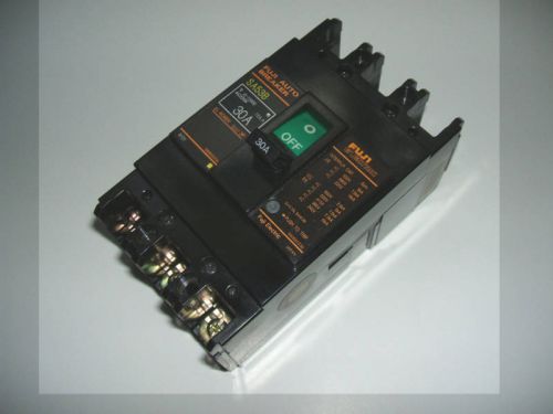 Fuji circuit breaker sa53b,30 amps,600 volts,3 pole used for sale