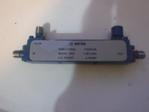 Krytar  Directional Coupler.  1-26GHz.  10dB. .  TESTED !!!