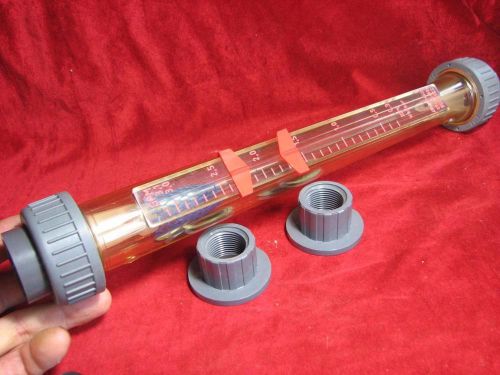 1&#034; GEMU 3 gpm FlowMeter 07/22/53 50011922 Flow Meter 3 GPM