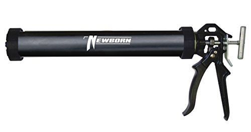 Newborn 620AL-BLACK Round Rod Gun with Aluminum Barrel, 18:1 Thrust Ratio, 20