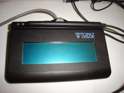 Topaz SignatureGem LCD 1x5 USB Signature Capture Pad T-L462-HSB-R
