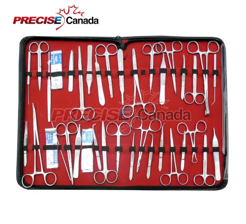 96 pc us military field minor surgery surgical veterinary dental instruments kit for sale