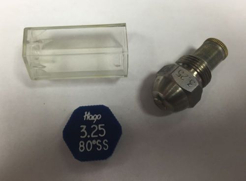 HAGO 3.25 GPH 80° SS SEMI SOLID NOZZLE (32580SS, 030G2323)