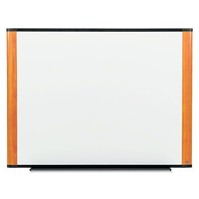 Melamine dry erase board, 48 x 36, light cherry frame, sold as 1 each for sale